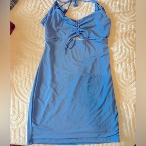 Light Blue Body-con Dress